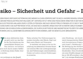 Risiko Gefahr und Sicherheit Teil 4