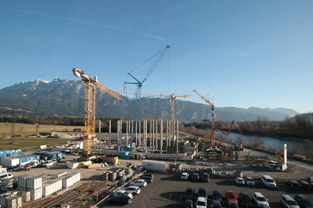 Bora Baustelle Niederndorf/Tirol