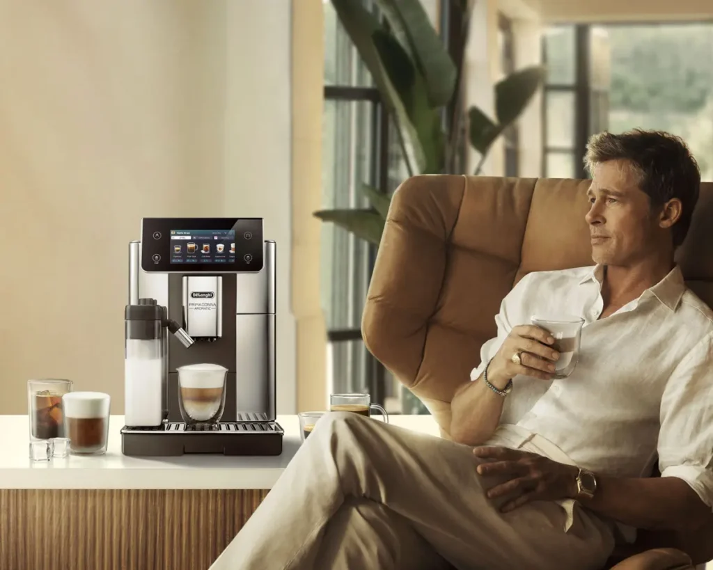 De'Longhi PrimaDonna Aromatic und Brad Pitt