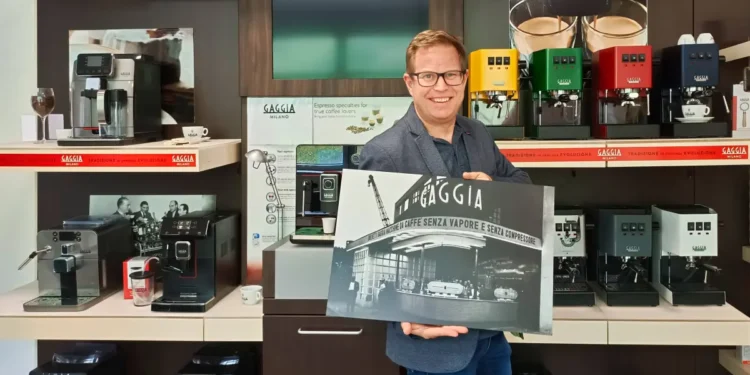 Ècaffè-Geschäftsführer Thomas Leyerer hat für den Fachhandel gute Tipps für die Vermarktung hochwertiger Siebträger parat. © Ècaffè