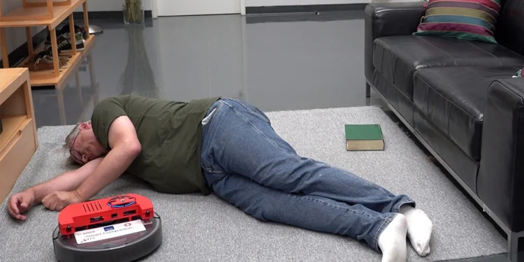 Saugroboter als Ersthelfer 