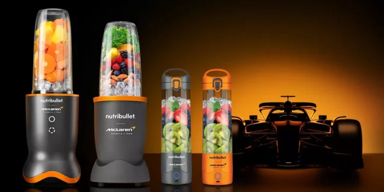 nutribullet und McLaren Formula 1 Team launchen exklusive Design-Kollektion