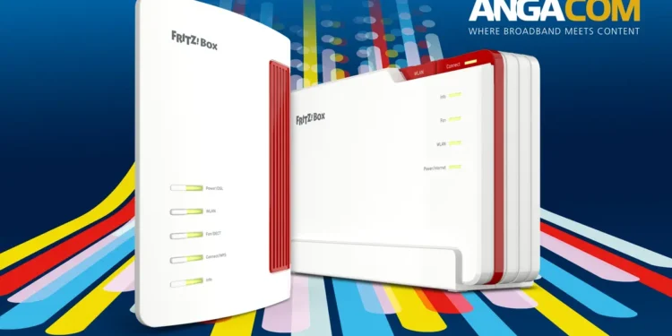 10G Glasfaser, DSL, Wi-Fi 7 – FRITZ!-Premieren auf der ANGA COM