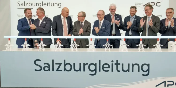 Salzburgleitung geht in Betrieb