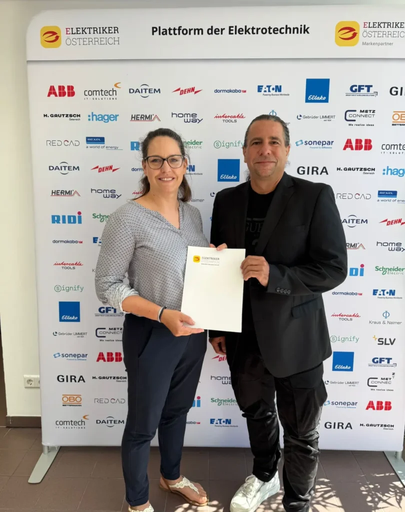 Elektriker Österreich Markenpartner Juli 2025 Benning