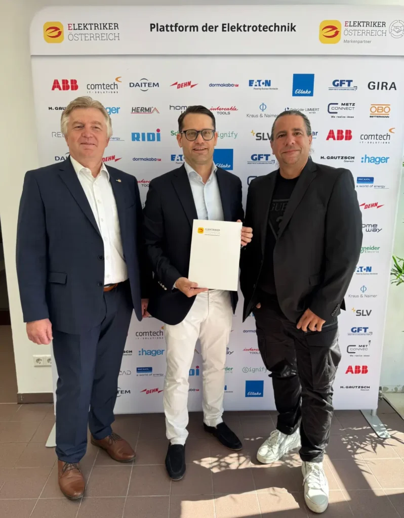 Elektriker Österreich Markenpartner Juli 2025 Siblik