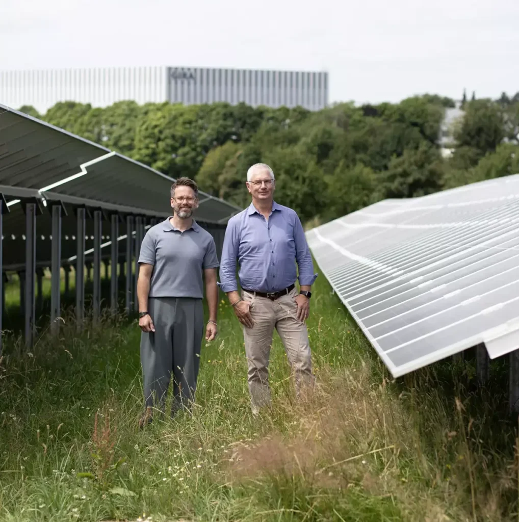 Dietmar Daszkiewicz (r.) und Giancarlo Paasch.