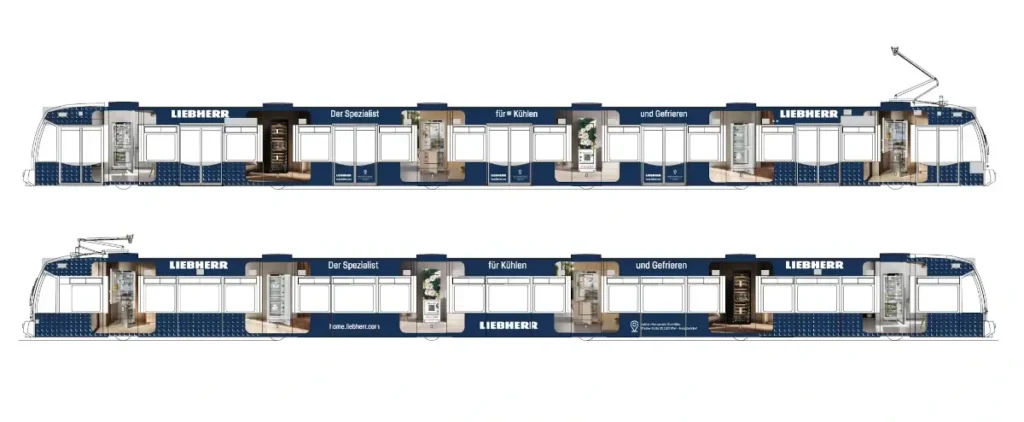 Liebherr-Hausgeräte_Straßenbahnlinie D