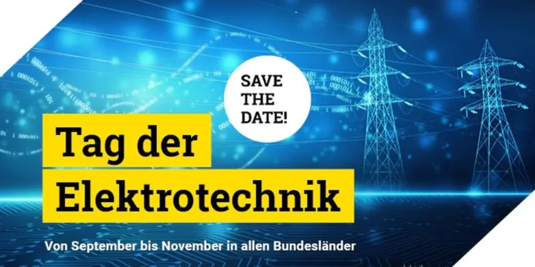 Gleich jetzt zum Tag der Elektrotechnik anmelden