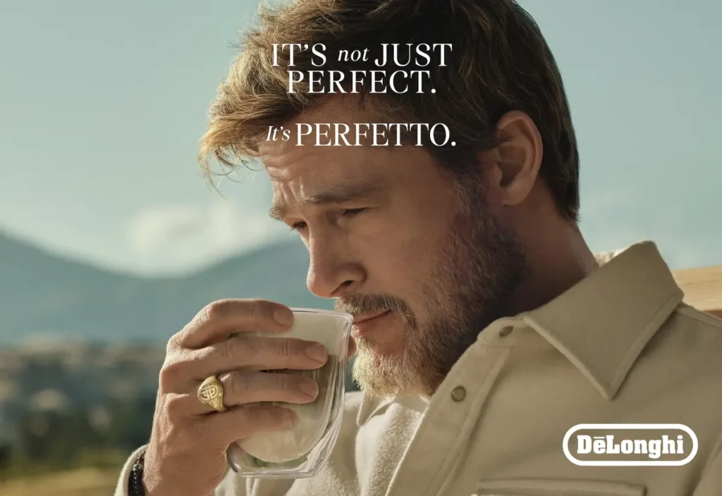 Neue Kampagne "Deine-Perfetto-Anleitung" mit Brad Pitt