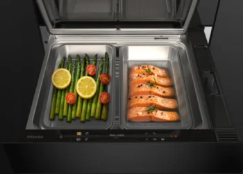 Miele Dampfgaren in der Schublade