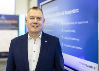 Thilo Dröge: „elektrabregenz als Marke von Beko Europe ist heute eine der beliebtesten Marken in Österreich. Da war es nur eine Frage der Zeit, bis wir die Großgeräte in unser Mietmodell mit aufnehmen.“ © Wertgarantie / photothek / Amrei Schulz