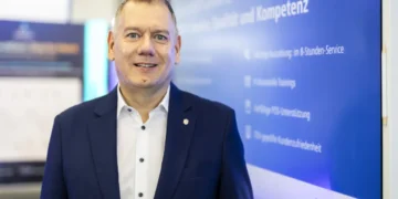 Thilo Dröge: „elektrabregenz als Marke von Beko Europe ist heute eine der beliebtesten Marken in Österreich. Da war es nur eine Frage der Zeit, bis wir die Großgeräte in unser Mietmodell mit aufnehmen.“ © Wertgarantie / photothek / Amrei Schulz