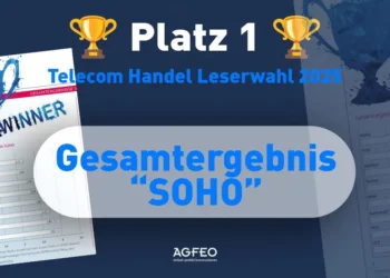 AGFEO auf Platz 1 bei Leserwahl