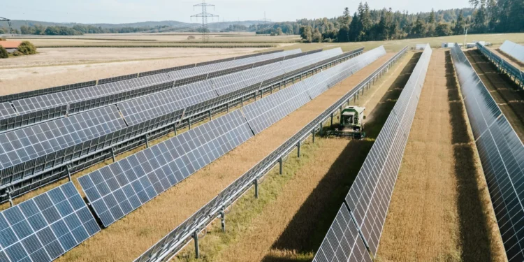 Die Getreide- und Sonnenstromernte in Oberösterreich