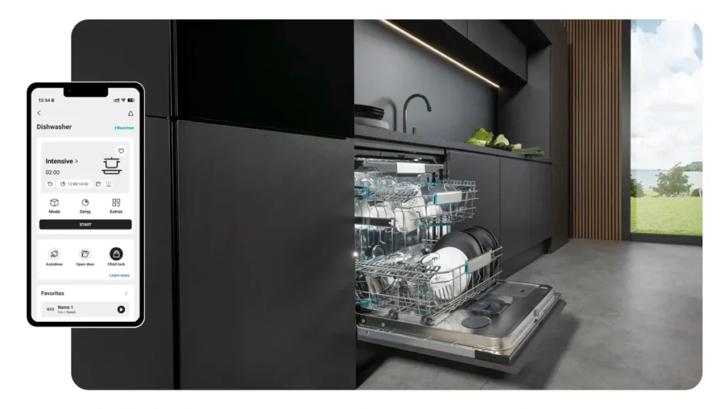 Hisense-ConnectLife-Spülmaschine