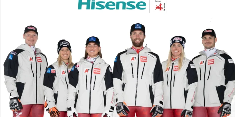Hisense ist offizieller Ski Austria-Partner
