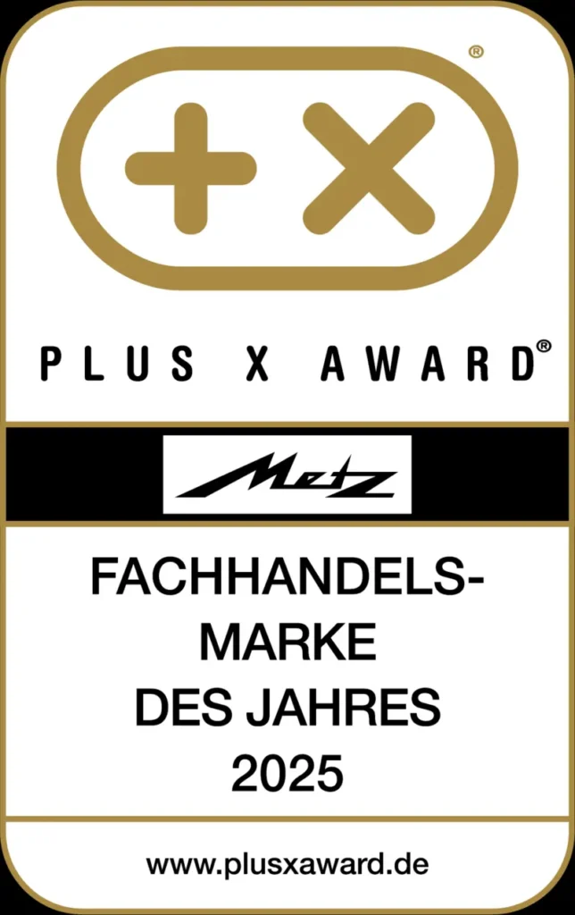 METZ: Plus X Award Fachhandelsmarke des Jahres 2025