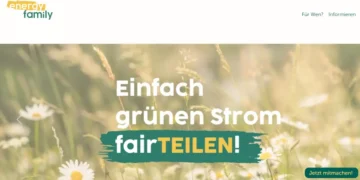 energyfamily Webseite Screenshot
