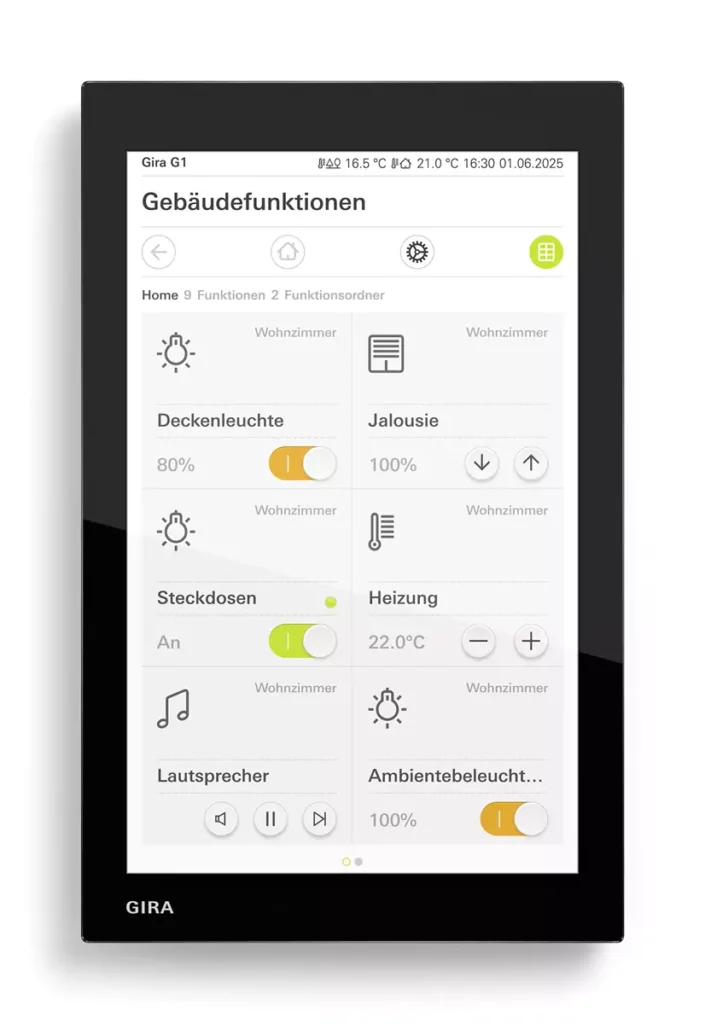 Zweite Generation des Gira G1 