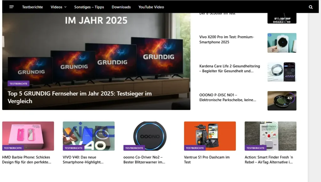 TechnikPower Webseite