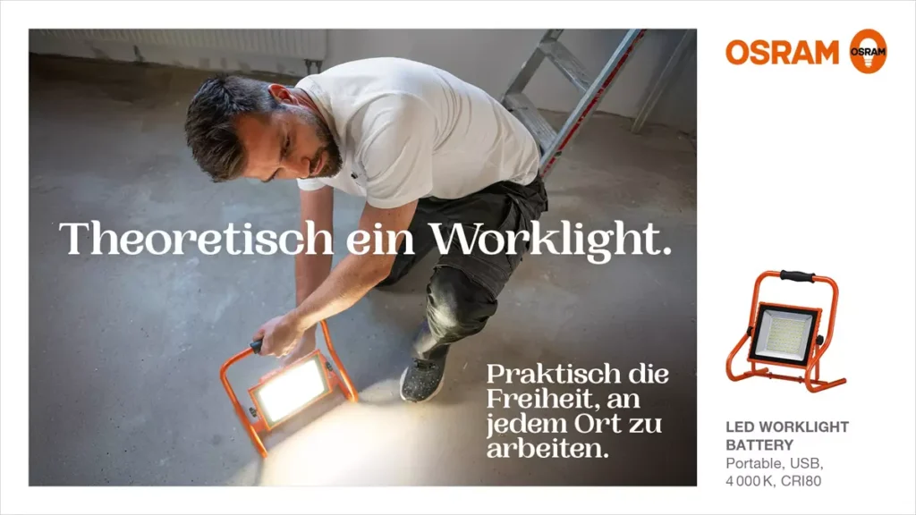 Ledvance belebt die bekannte Marke Osram als reinen B2C-Brand neu - Relaunch-Kampagne