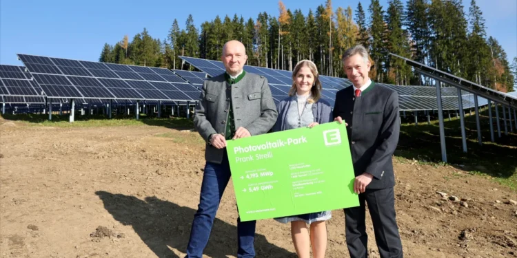 Energie Steiermark: Neue Photovoltaikanlage fürs Murtal