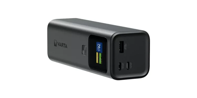 Die neue Varta Powerbank liefert Energie für Laptops wie auch Drohnen