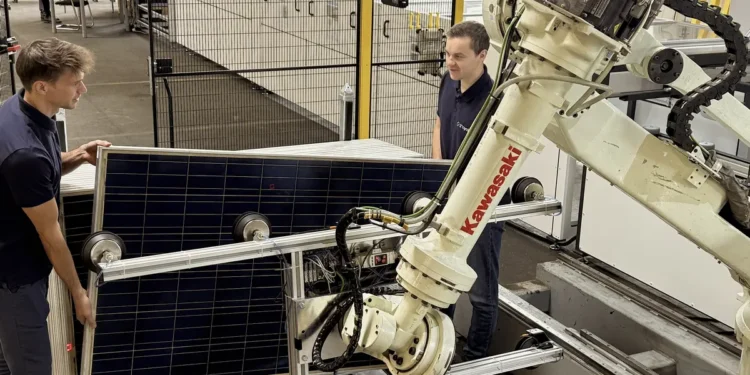 2nd Cycle testet Wiederverwendung von PV-Modulen