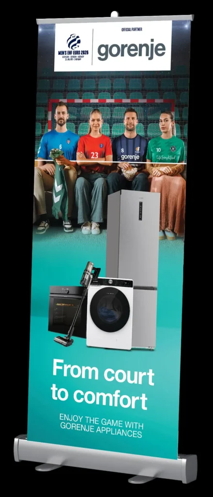 Gorenje POS: Im Handball. Zuhause. Sport trifft Alltag