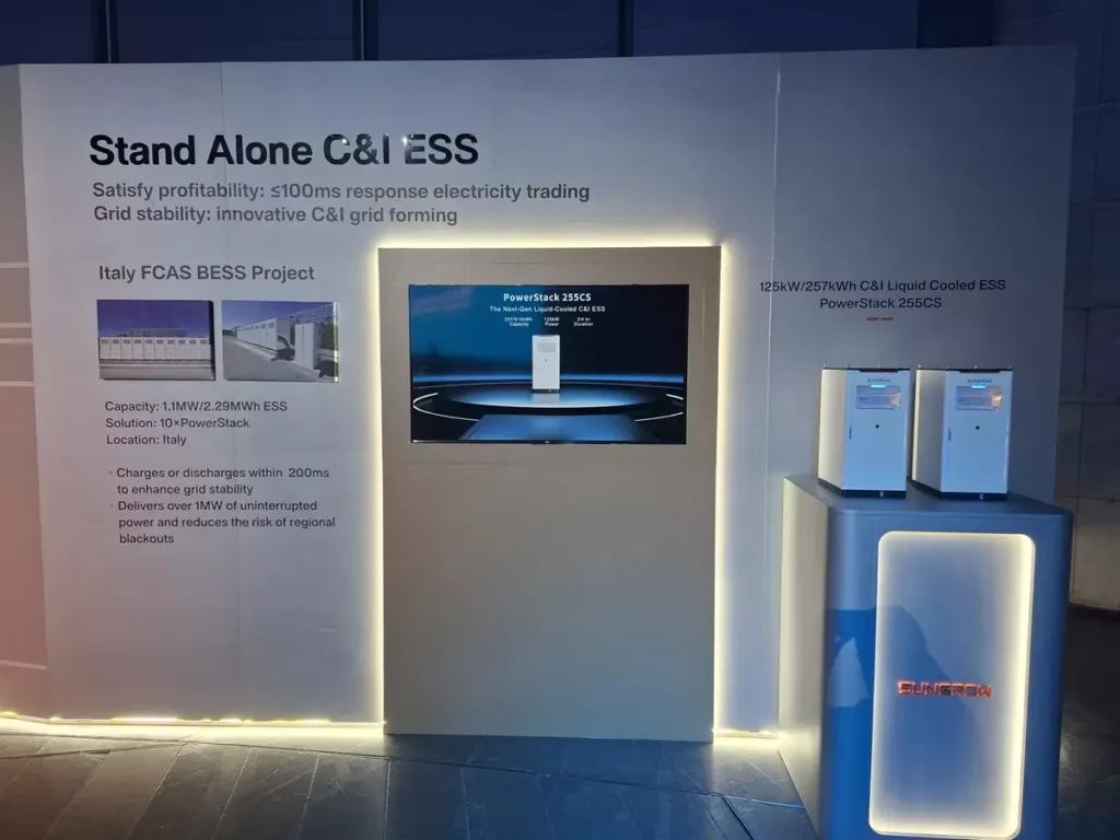 Sungrow Como C&I ESS Summit 2025