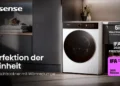 Der erste Hisense Wärmepumpen-Waschtrockner mit 4× Energieklasse A