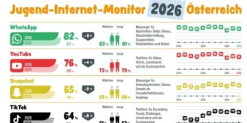Jugend-Internet-Monitor 2026: Social-Media-Nutzung sinkt deutlich