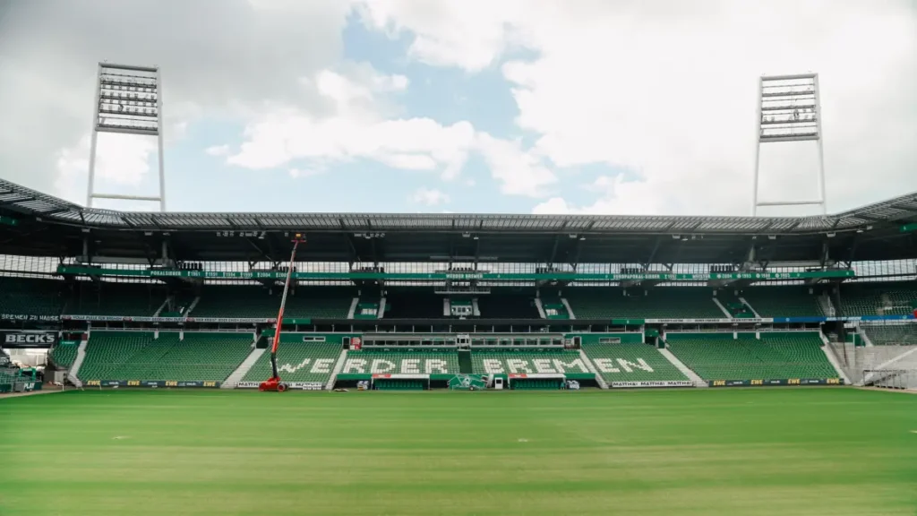 Beleuchtungsprojekt Werder Bremen Weserstadion