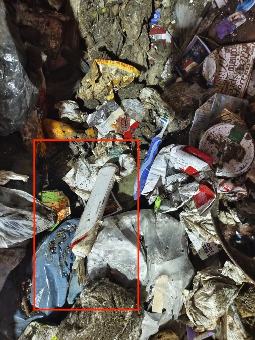 Brand beim Elektrische Zahnbürste in Müllmenge © Andreas Zöscher, Mürzverband