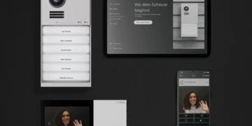 Siedle IQ ist das neue Türkommunikationssystem von Siedle. Es besteht aus einer cloudbasierten IoT-Plattform, digitalen Services, Apps und einer IP-Video-Sprechanlage. © Siedle