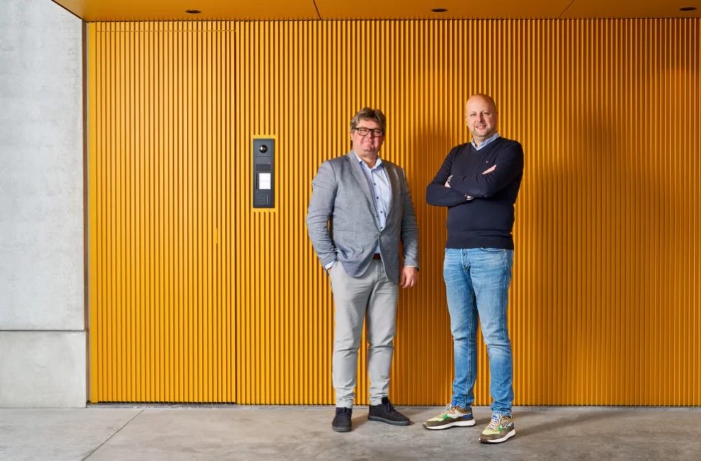 Dominique Vantomme, Geschäftsführer Elektra Vantomme und Alexander Gaillez, Geschäftsführer W&B Projects