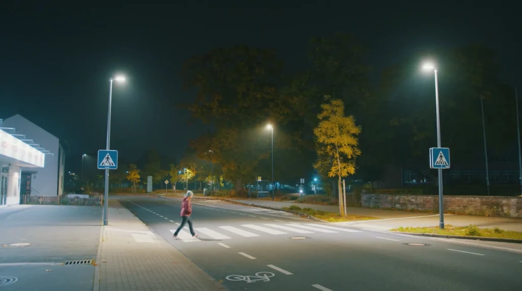 Beleuchtung Fußgängerübergang