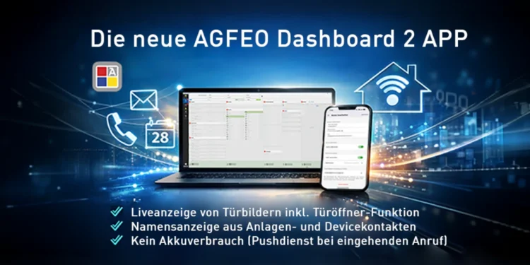 Das große AGFEO Dashboard 2 App Update v2.0.0