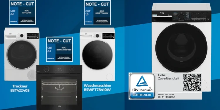 Gute Testnoten für Waschmaschinen-Marken-Duo