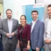 V.r.n.l.: Komm.-Rat Mst. Wolfgang Reiter (Elektriker Österreich), MMag., E.M.B.L.-HSG Michael Baminger (CEO Salzburg AG), Birgit Fuchsberger (Head of Sales Operations & Partnering Salzburg AG), Komm.-Rat Michael Brettfeld (Landesinnungsmeister Elektriker Salzburg), Markus Wiedhölzl (Head of Sales Consumers Salzburg AG)