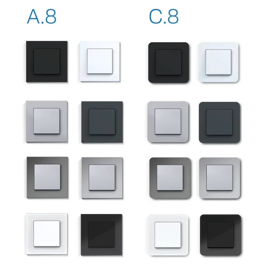 Schaltersystem A.8 und C.8