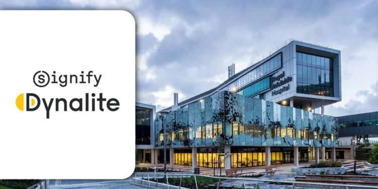 Das Dynalite-Beleuchtungssystem erhält sein Signify-Branding