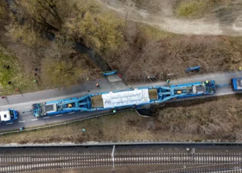 Erster Transformator erreicht UW Pichling