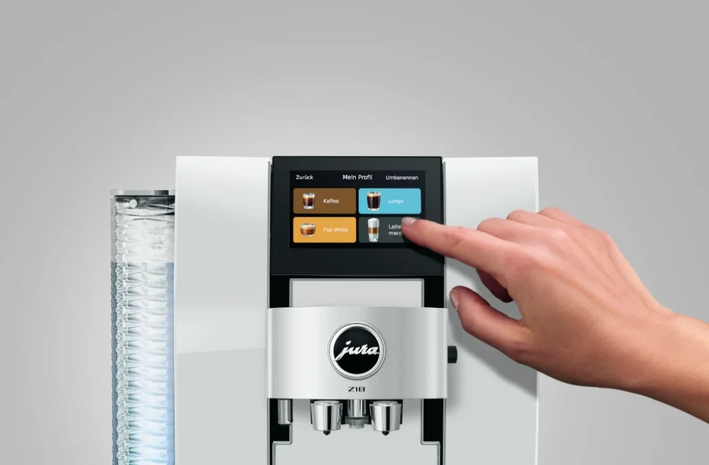 Jura Kaffeevollautomat Z 10 vier Genusswelten