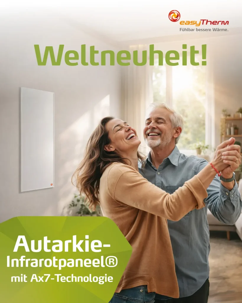 easyTherm-Autarkie-Infrarotpaneele