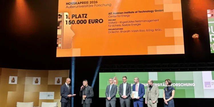Voltera bringt KI ins Stromnetz und gewinnt Houskapreis 2026