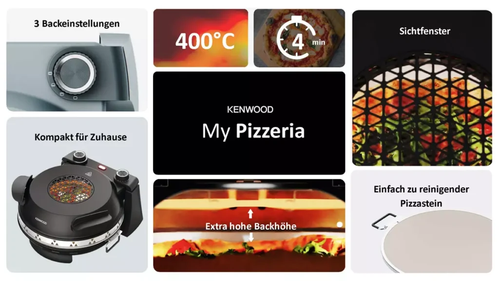 Kenwood myPizzeria Fakten