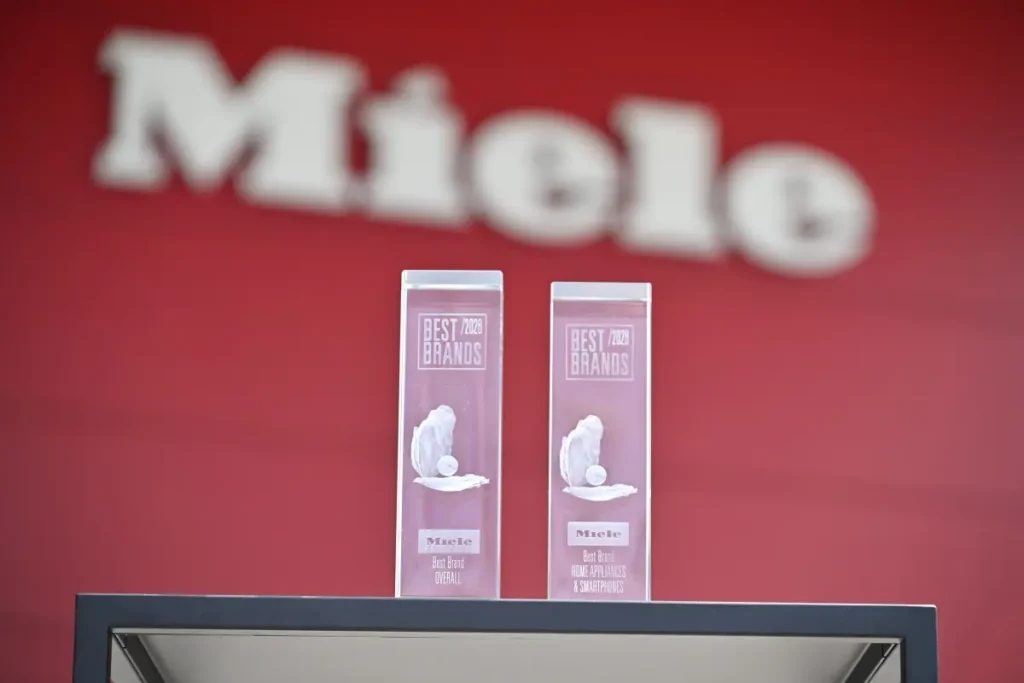 Zwei Best Brands Awards für Miele