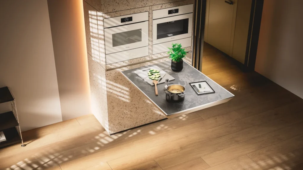 Miele urbanes Küchendesign Kochfläche